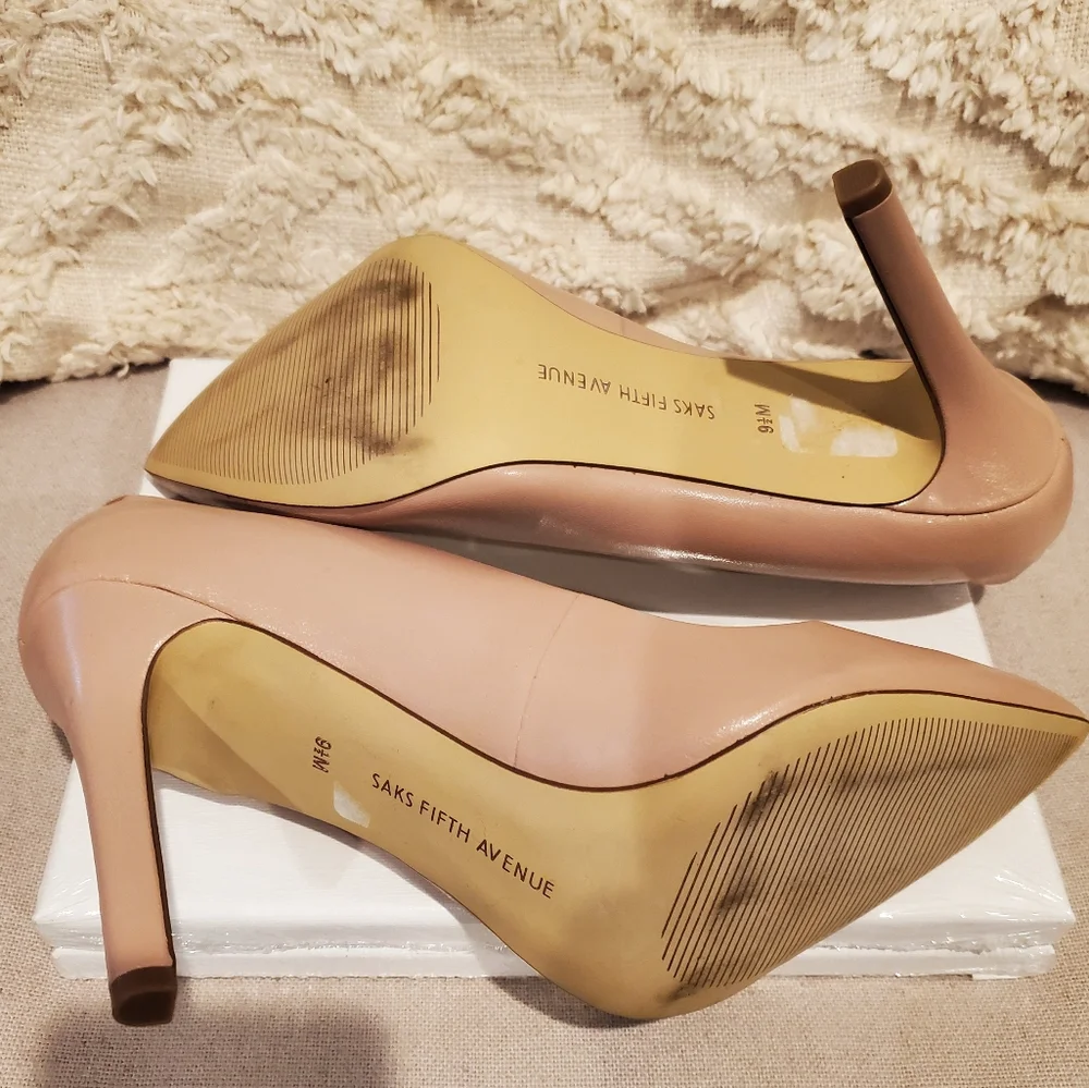 Saks Fifth Avenue Heels - Picture 7 of 10